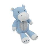 Henry the Hippo Knitted Rattle Toy